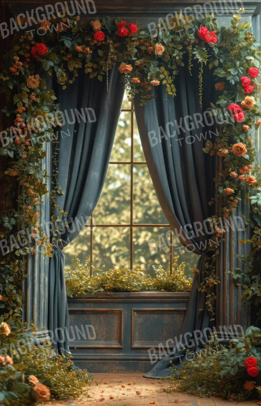 Garden Room 9’x14’ UltraCloth (108 x 168 inch) Backdrop