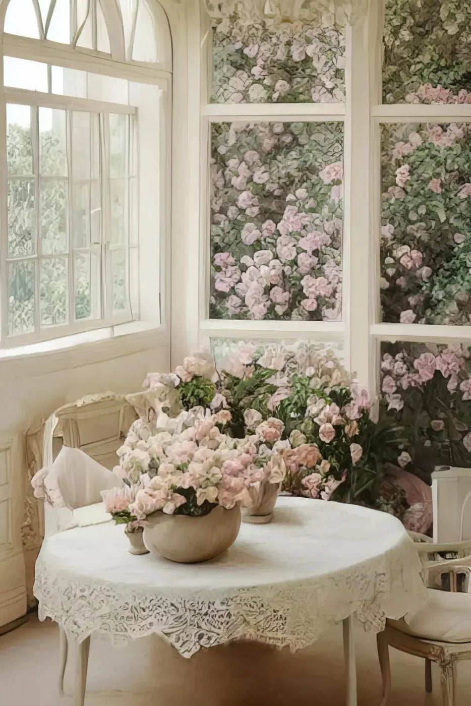 Garden Room Iii Backdrop