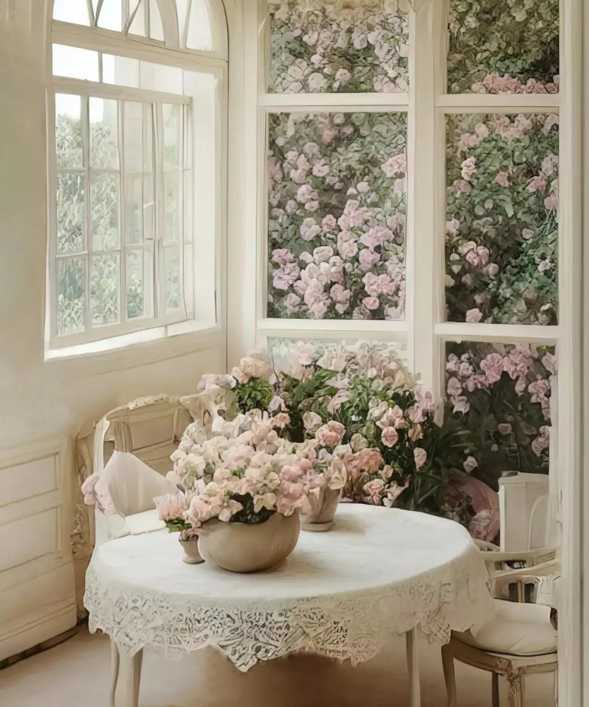 Beige Spring Backdrop for Photography