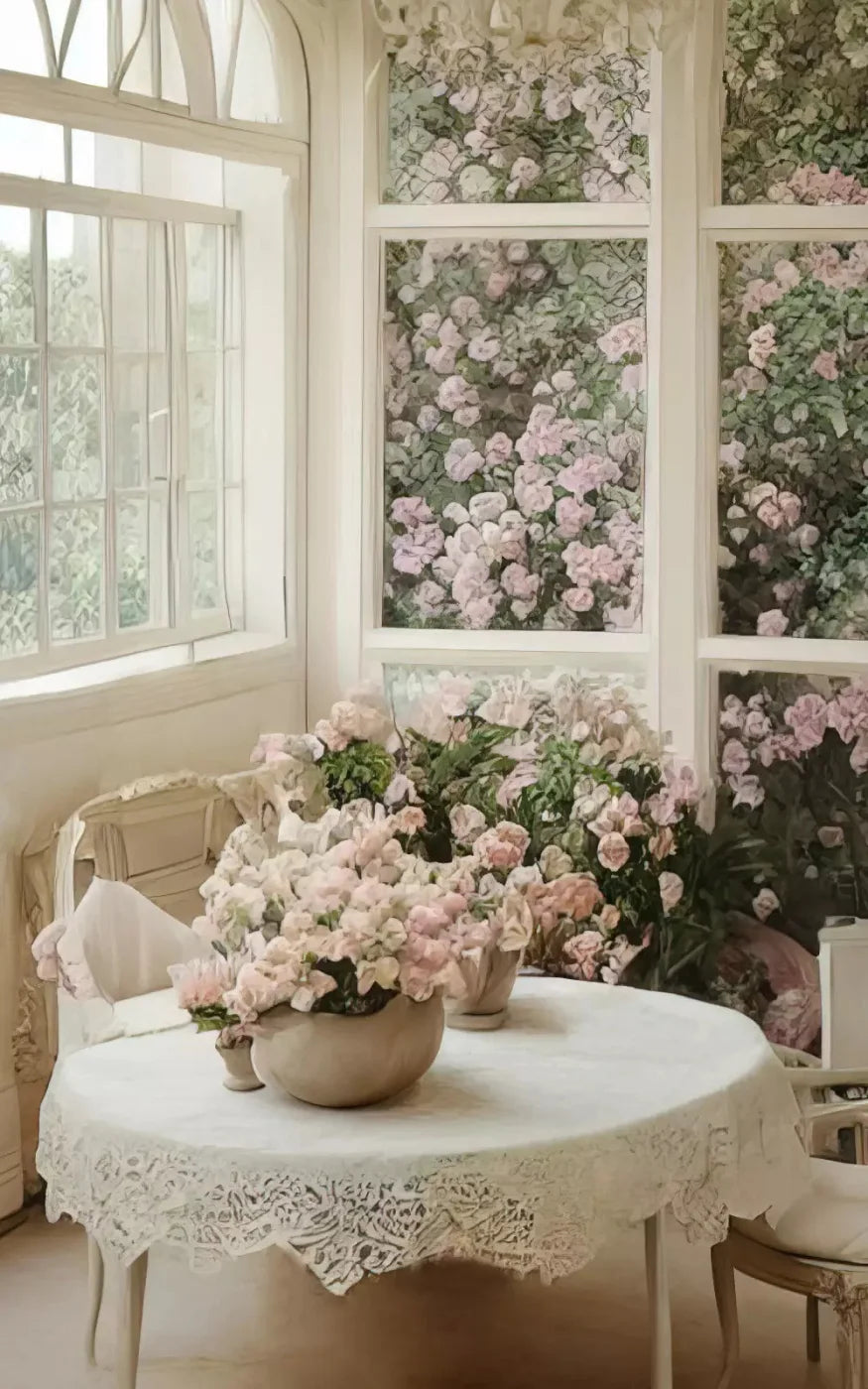 Garden Room Iii 9X14 Ultracloth ( 108 X 168 Inch ) Backdrop