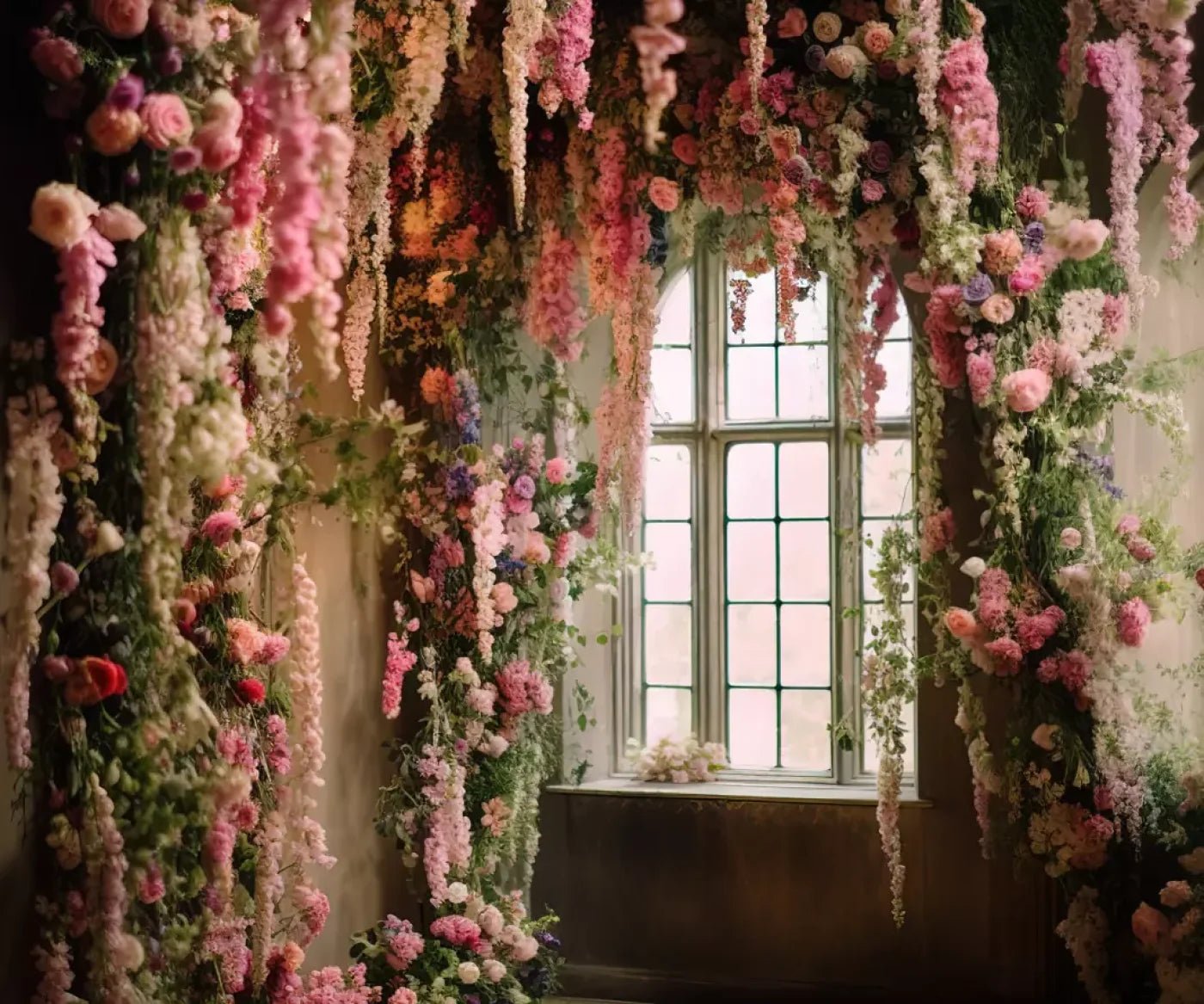 Garland Room 12’X10’ Ultracloth (144 X 120 Inch) Backdrop