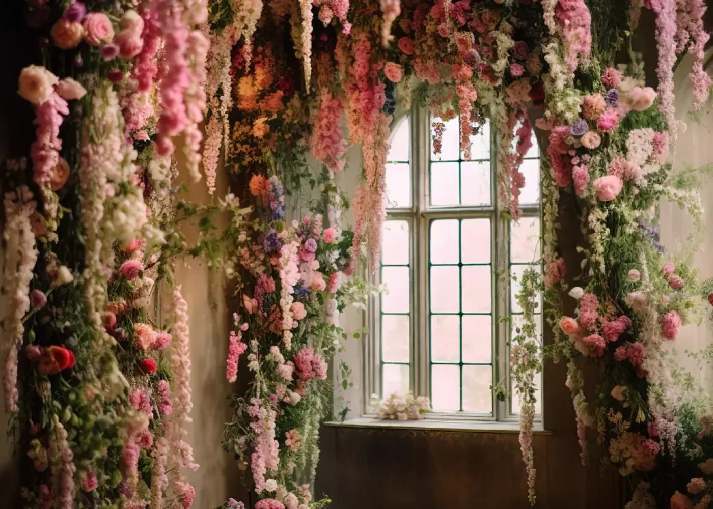 Garland Room 7’X5’ Ultracloth (84 X 60 Inch) Backdrop