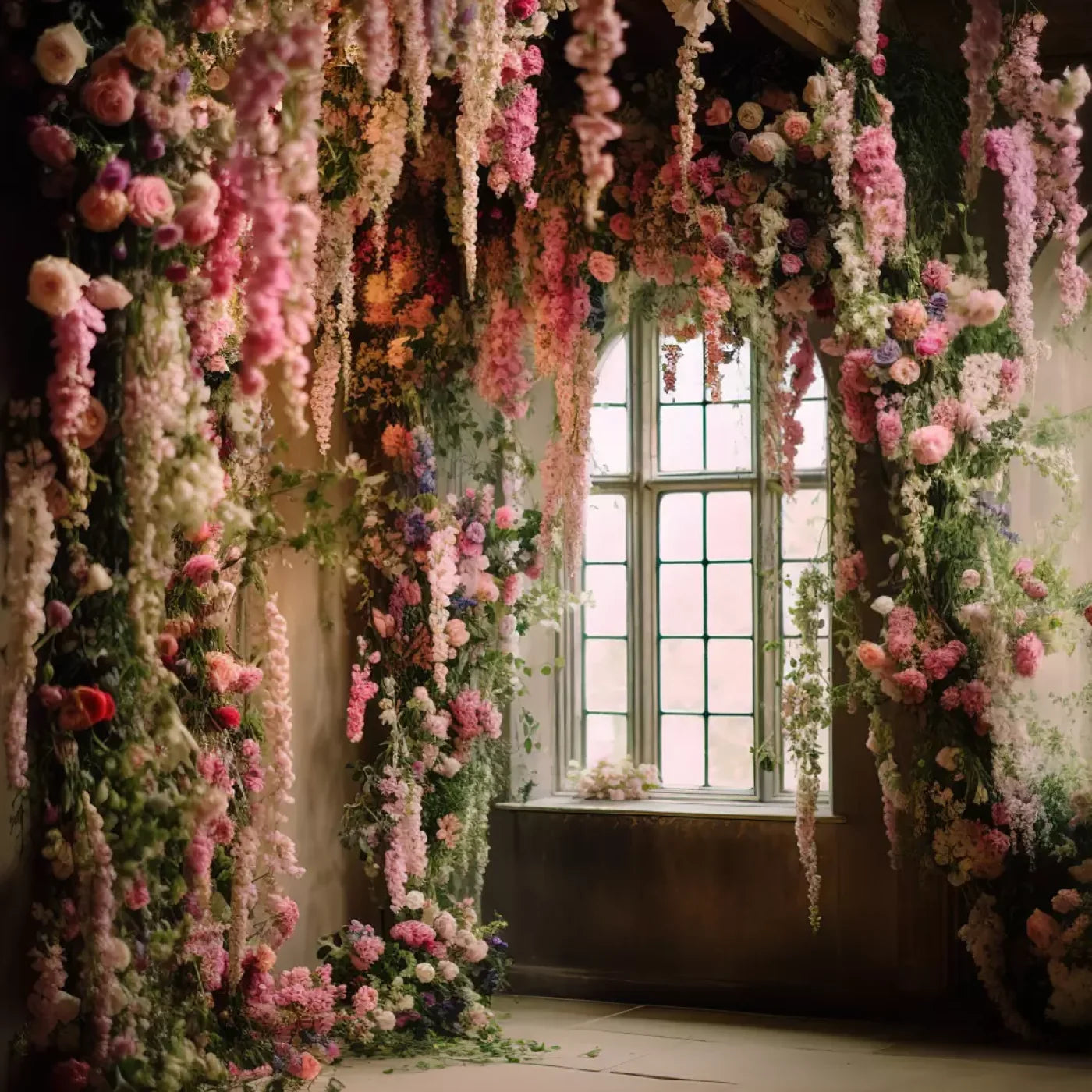 Garland Room 5’X5’ Rubbermat Floor (60 X Inch) Backdrop