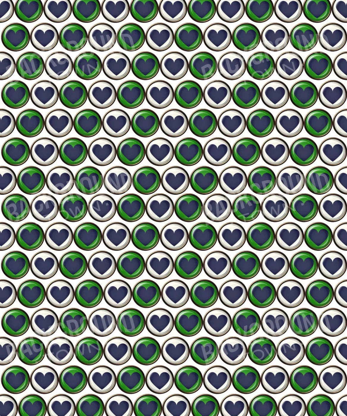 Green Valentines Day Backdrop for Photography
