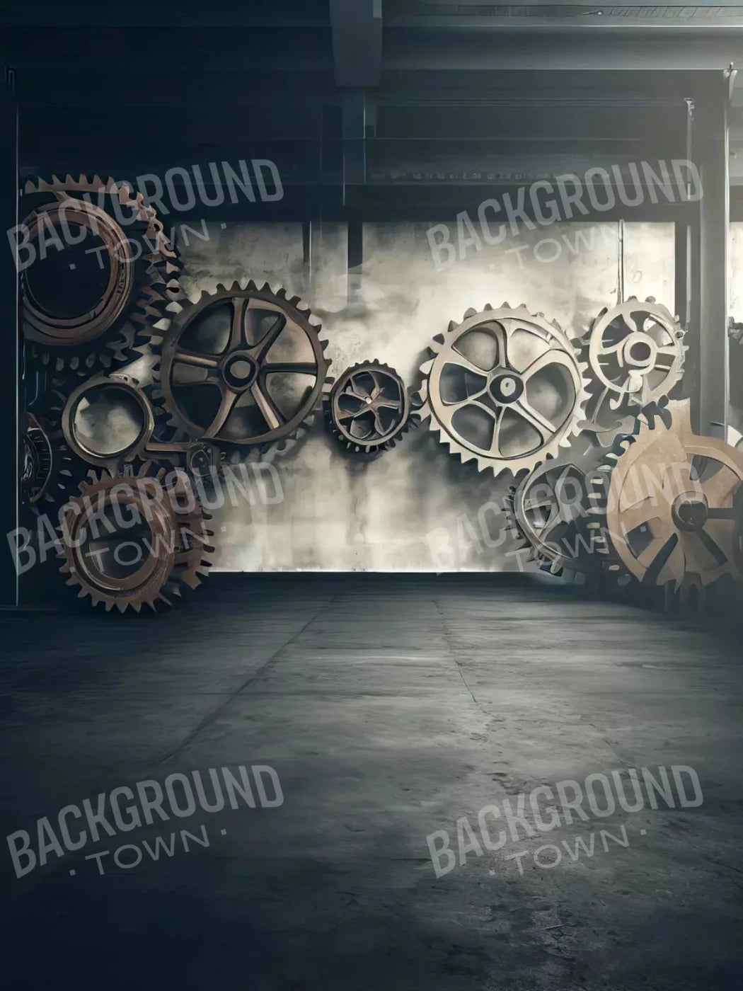 Gear Room 8X10 Fleece ( 96 X 120 Inch ) Backdrop