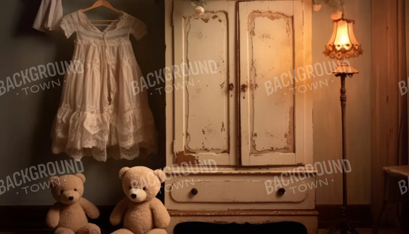 Girly Nursery 14’x8’ UltraCloth (168 x 96 inch) Backdrop