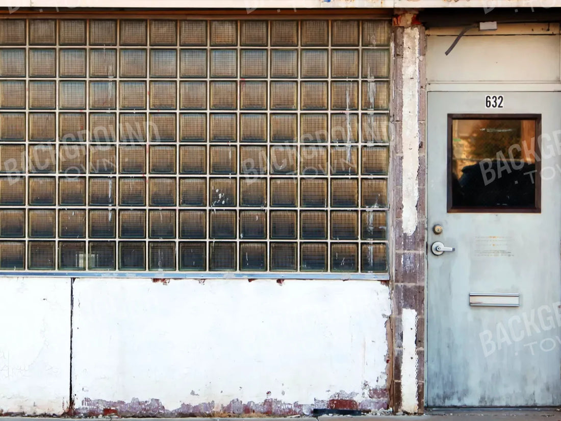 Glass Block 68X5 Fleece ( 80 X 60 Inch ) Backdrop