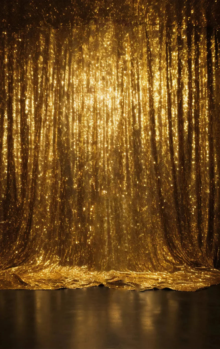 Glitter Curtain 10X16 Ultracloth ( 120 X 192 Inch ) Backdrop