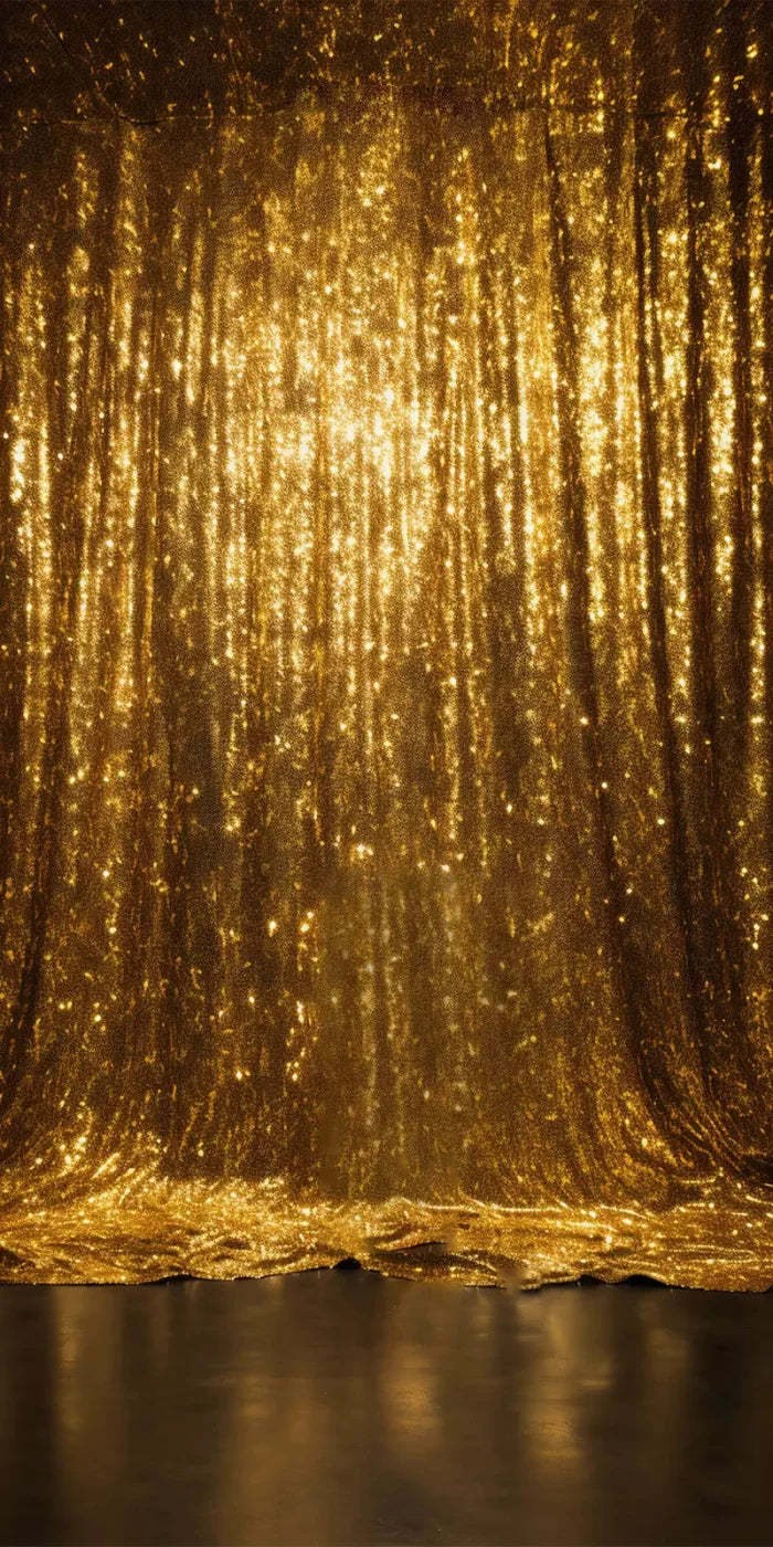 Glitter Curtain 10X20 Ultracloth ( 120 X 240 Inch ) Backdrop
