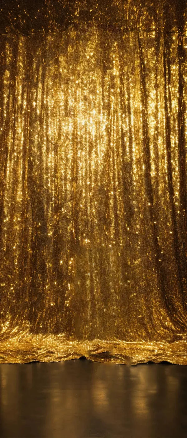 Glitter Curtain 5X12 Ultracloth For Westcott X-Drop ( 60 X 144 Inch ) Backdrop