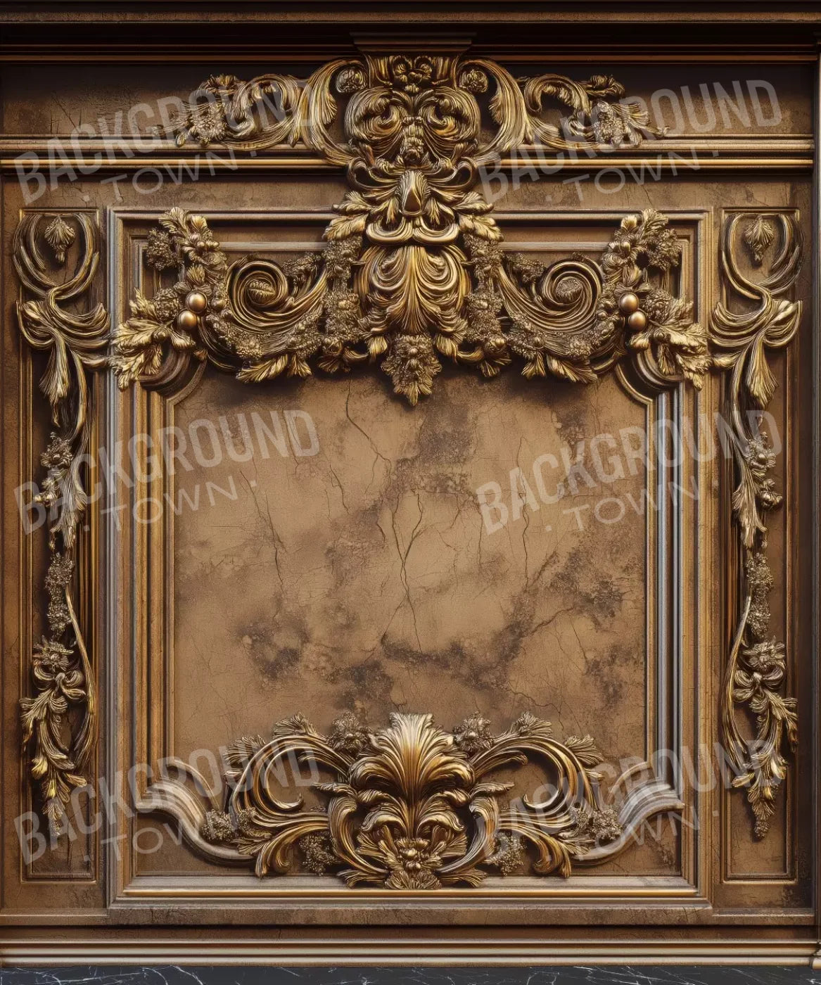 Brown Gold Backdrop for Photography