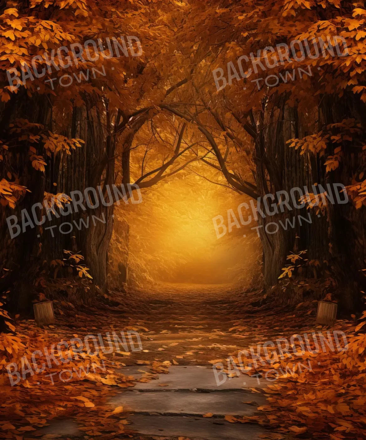 Golden Autumn Gateway 10’X12’ Ultracloth (120 X 144 Inch) Backdrop