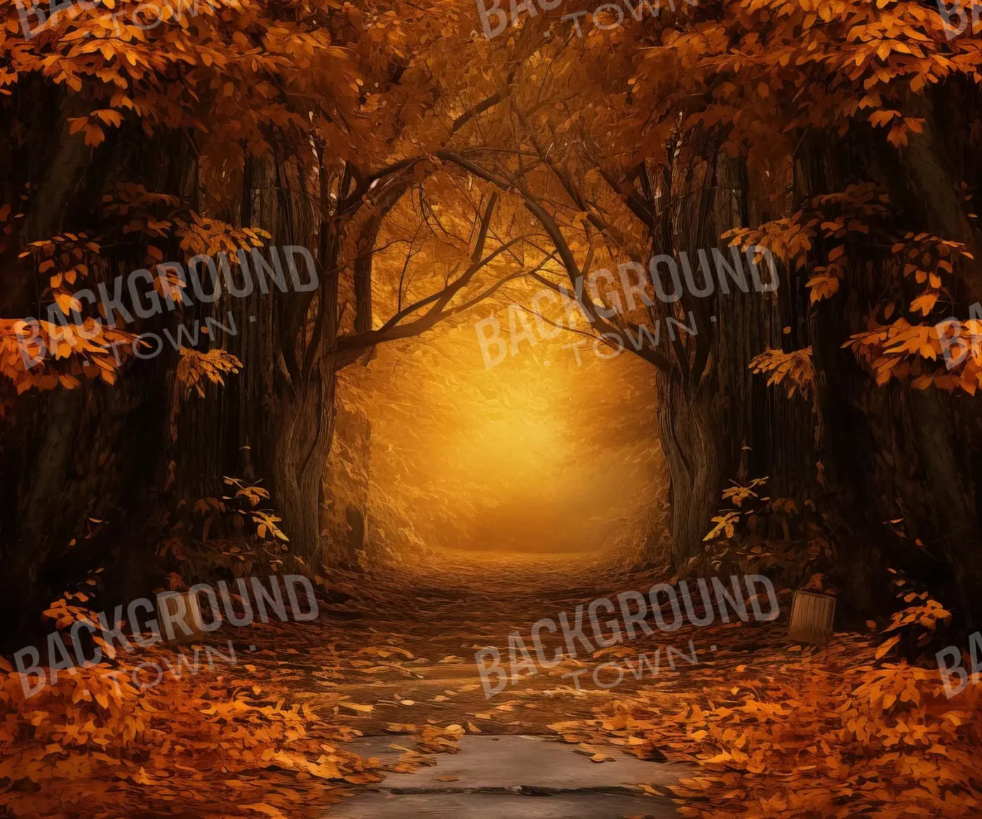 Golden Autumn Gateway 12’X10’ Ultracloth (144 X 120 Inch) Backdrop