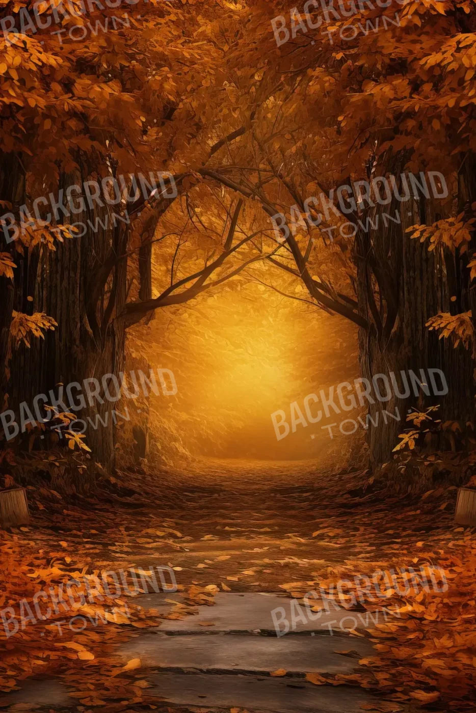 Golden Autumn Gateway 8’X12’ Ultracloth (96 X 144 Inch) Backdrop