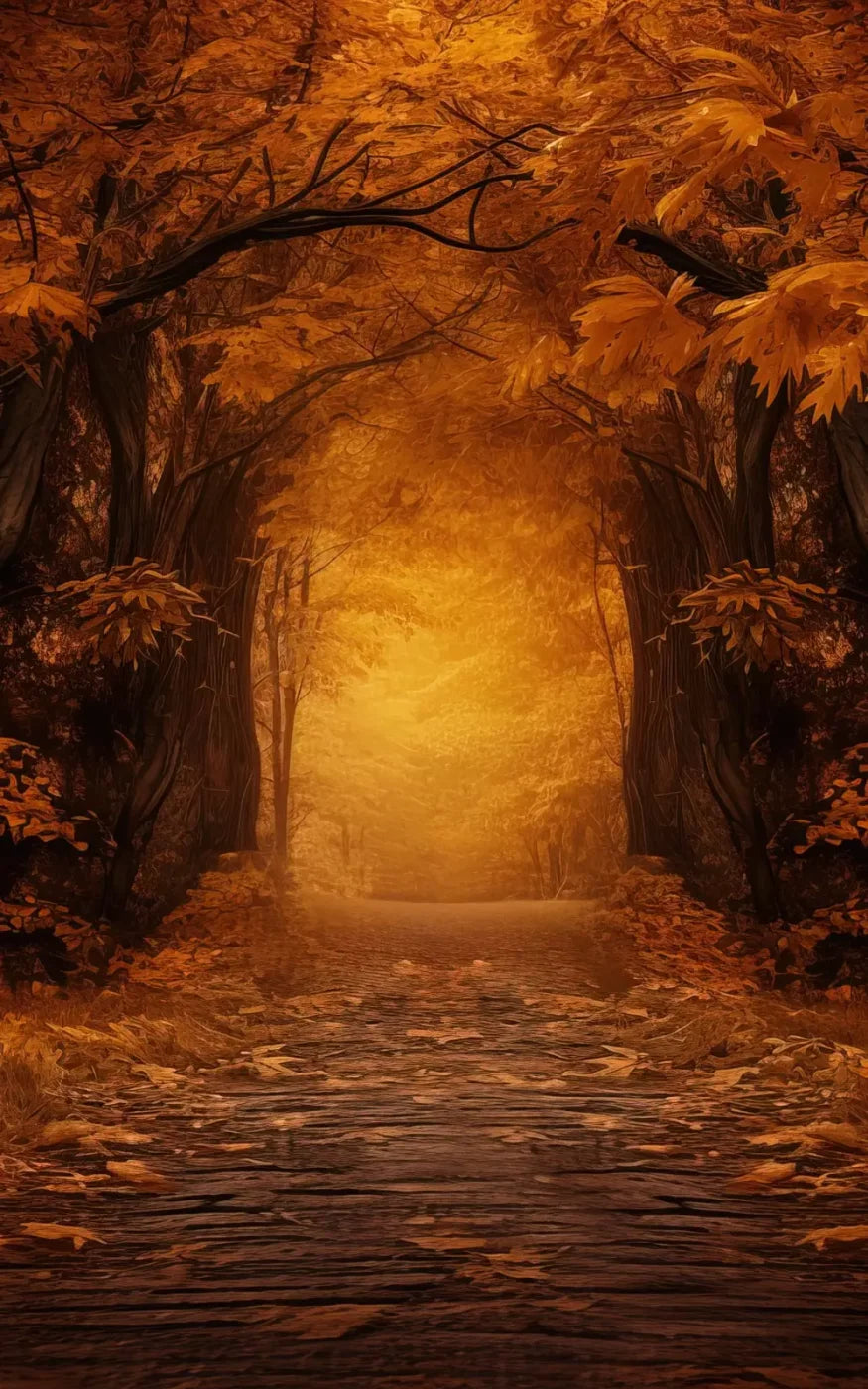 Golden Autumn Gateway Ii 5’X8’ Ultracloth (60 X 96 Inch) Backdrop