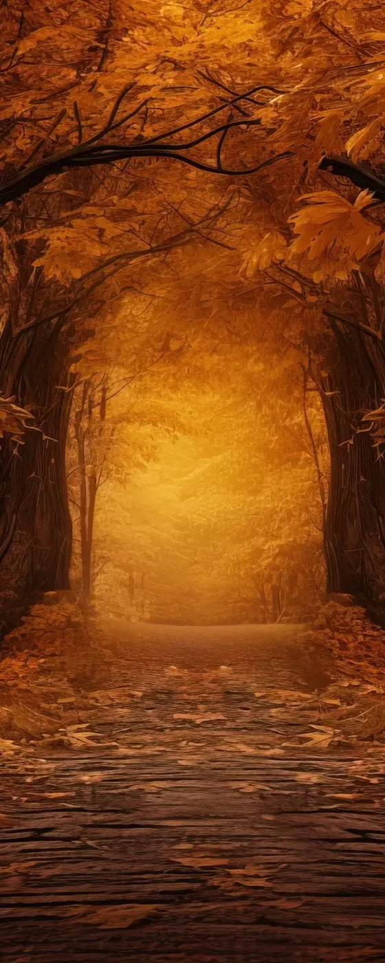 Golden Autumn Gateway Ii 8’X20’ Ultracloth (96 X 240 Inch) Backdrop
