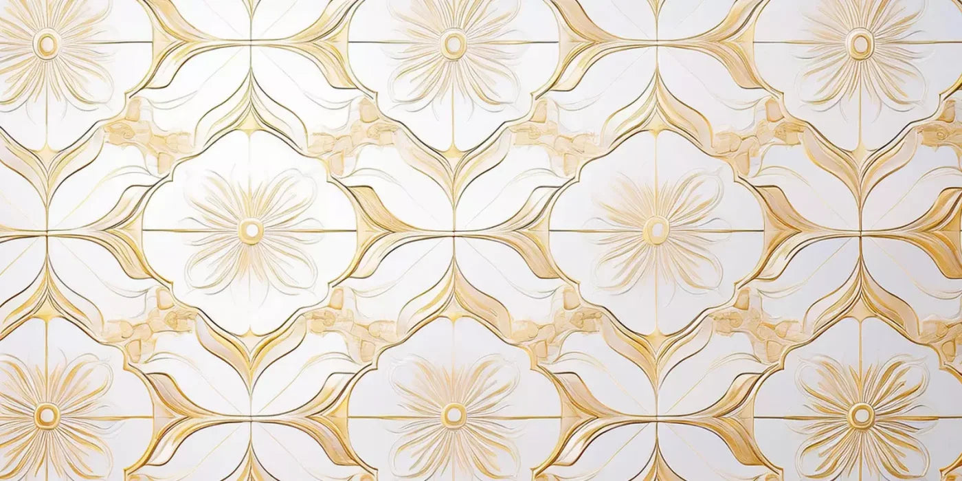 Golden Ballroom 20’X10’ Ultracloth (240 X 120 Inch) Backdrop