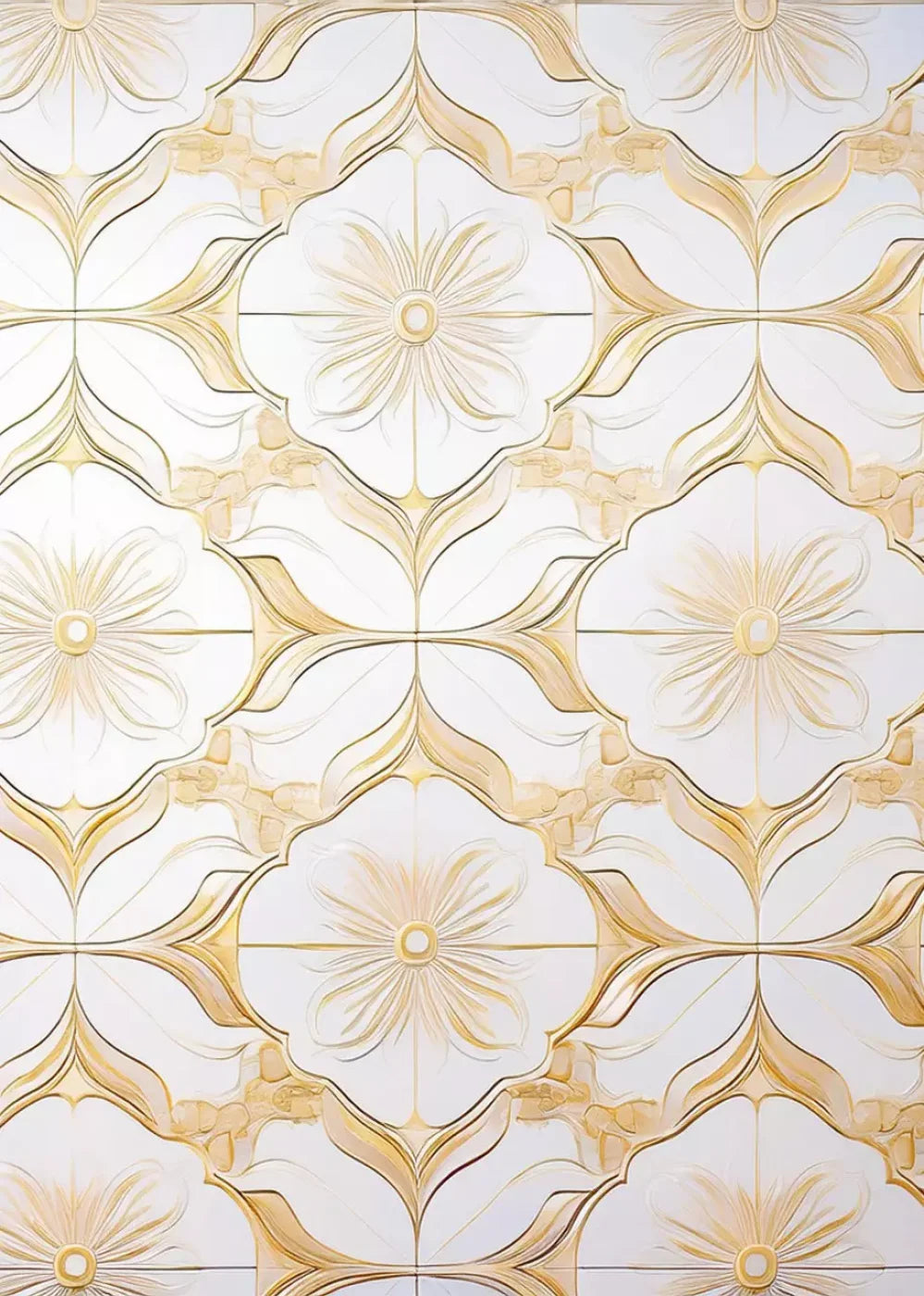 Golden Ballroom 5’X7’ Ultracloth (60 X 84 Inch) Backdrop