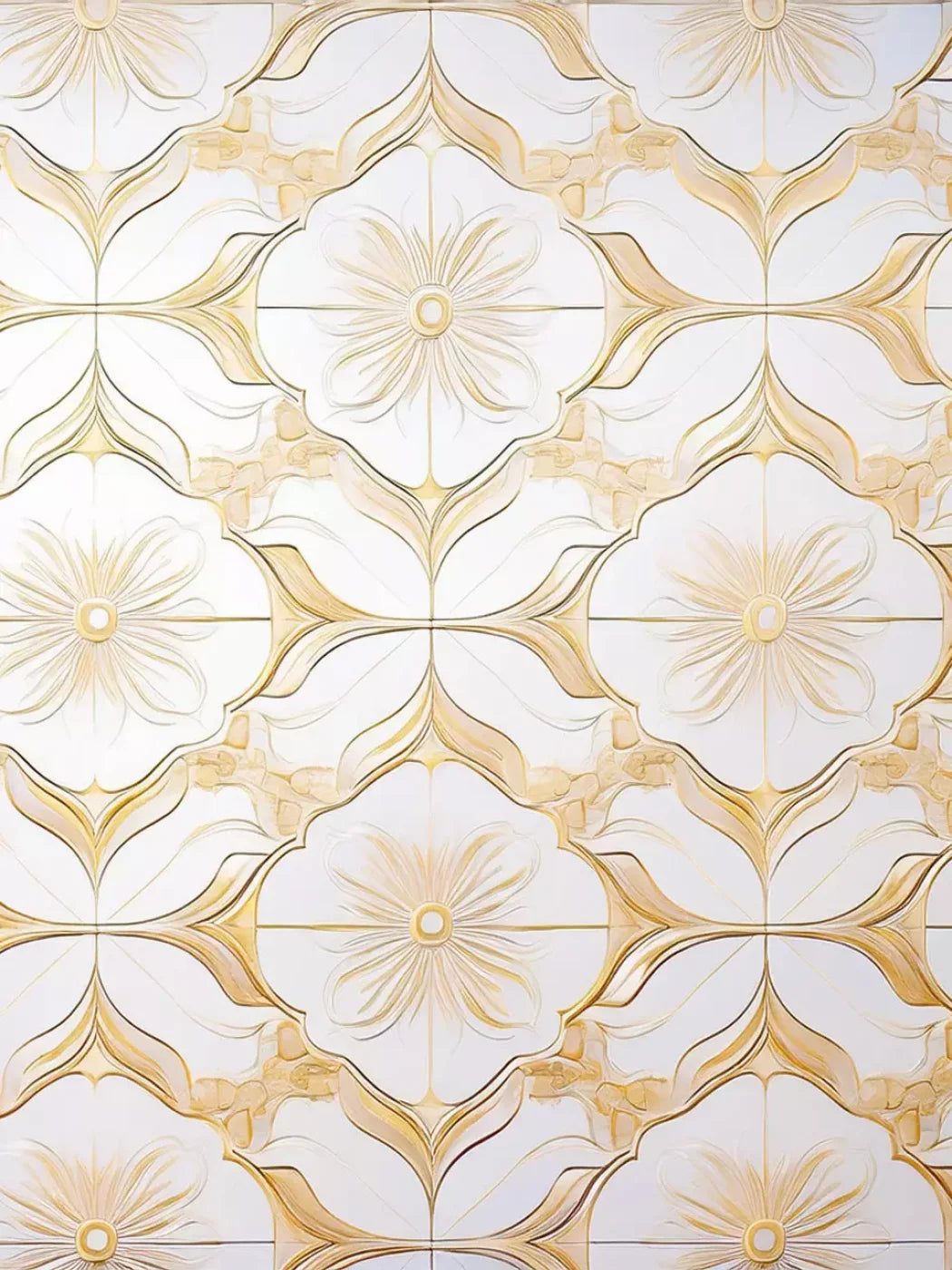 Golden Ballroom 6’X8’ Fleece (72 X 96 Inch) Backdrop