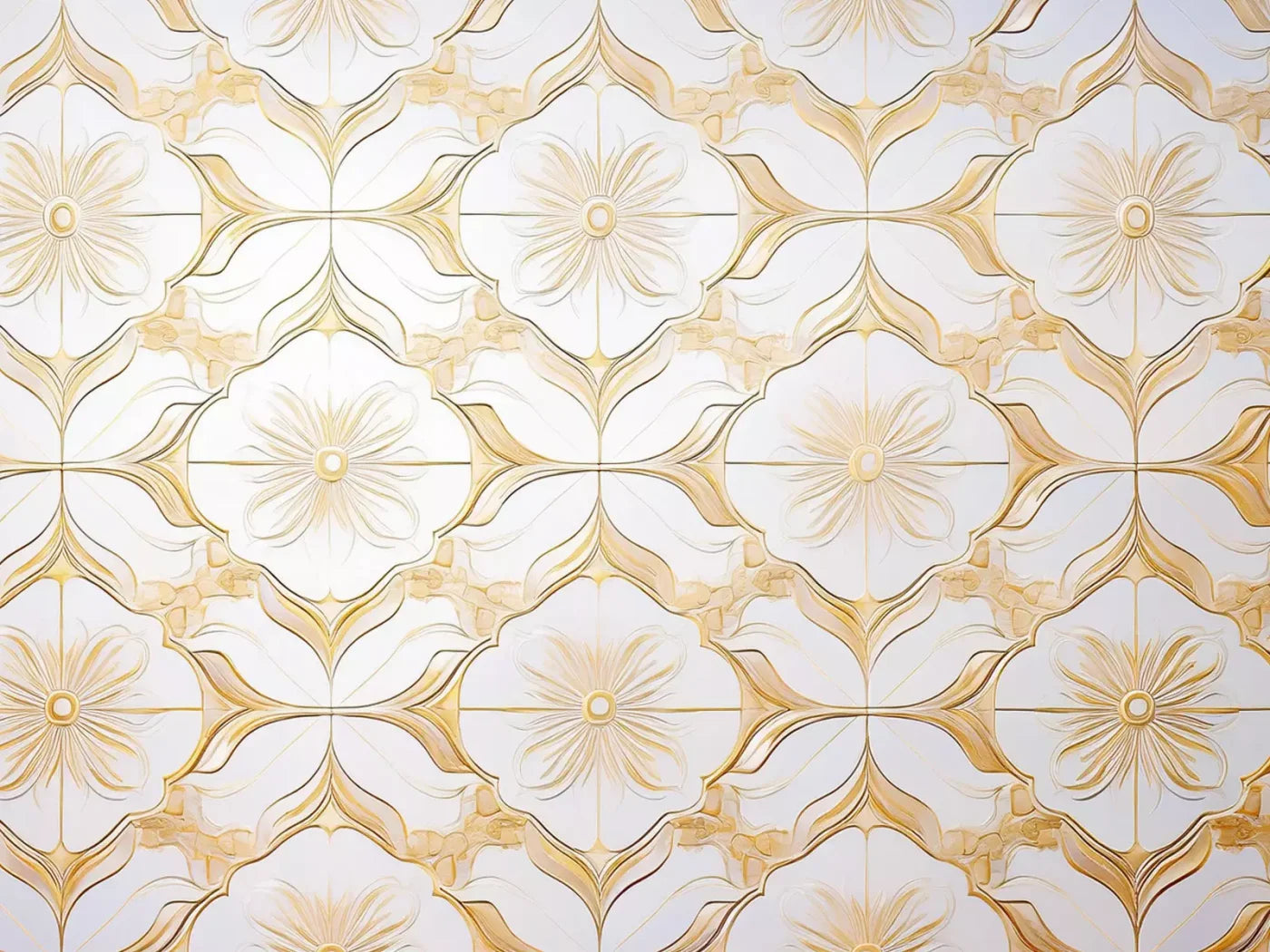 Golden Ballroom 8’X6’ Fleece (96 X 72 Inch) Backdrop