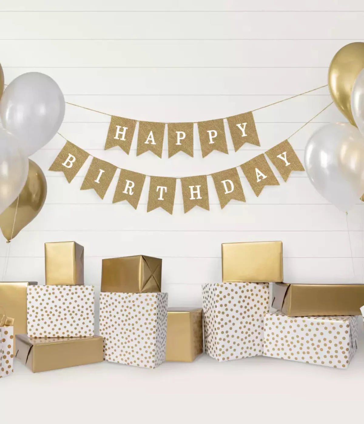 Golden Birthday 2 10X12 Ultracloth ( 120 X 144 Inch ) Backdrop