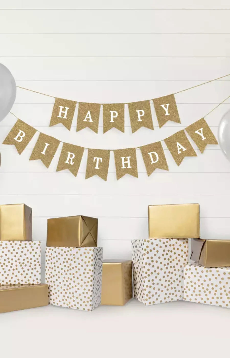 Golden Birthday 2 8X12 Ultracloth ( 96 X 144 Inch ) Backdrop