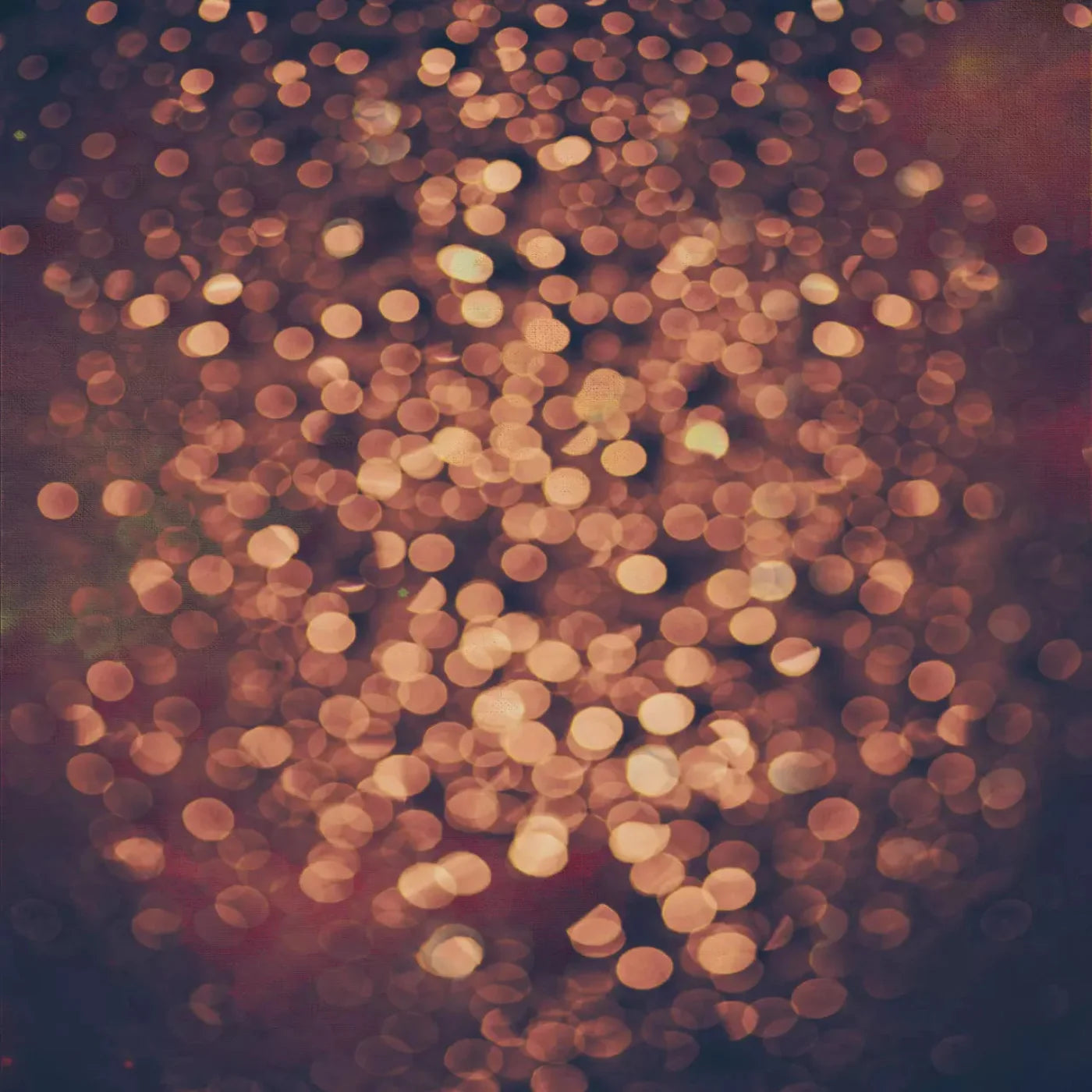 Golden Bokeh Lights 8X8 Fleece ( 96 X Inch ) Backdrop