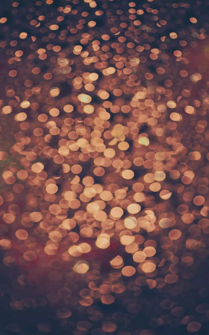 Golden Bokeh Lights 9X14 Ultracloth ( 108 X 168 Inch ) Backdrop