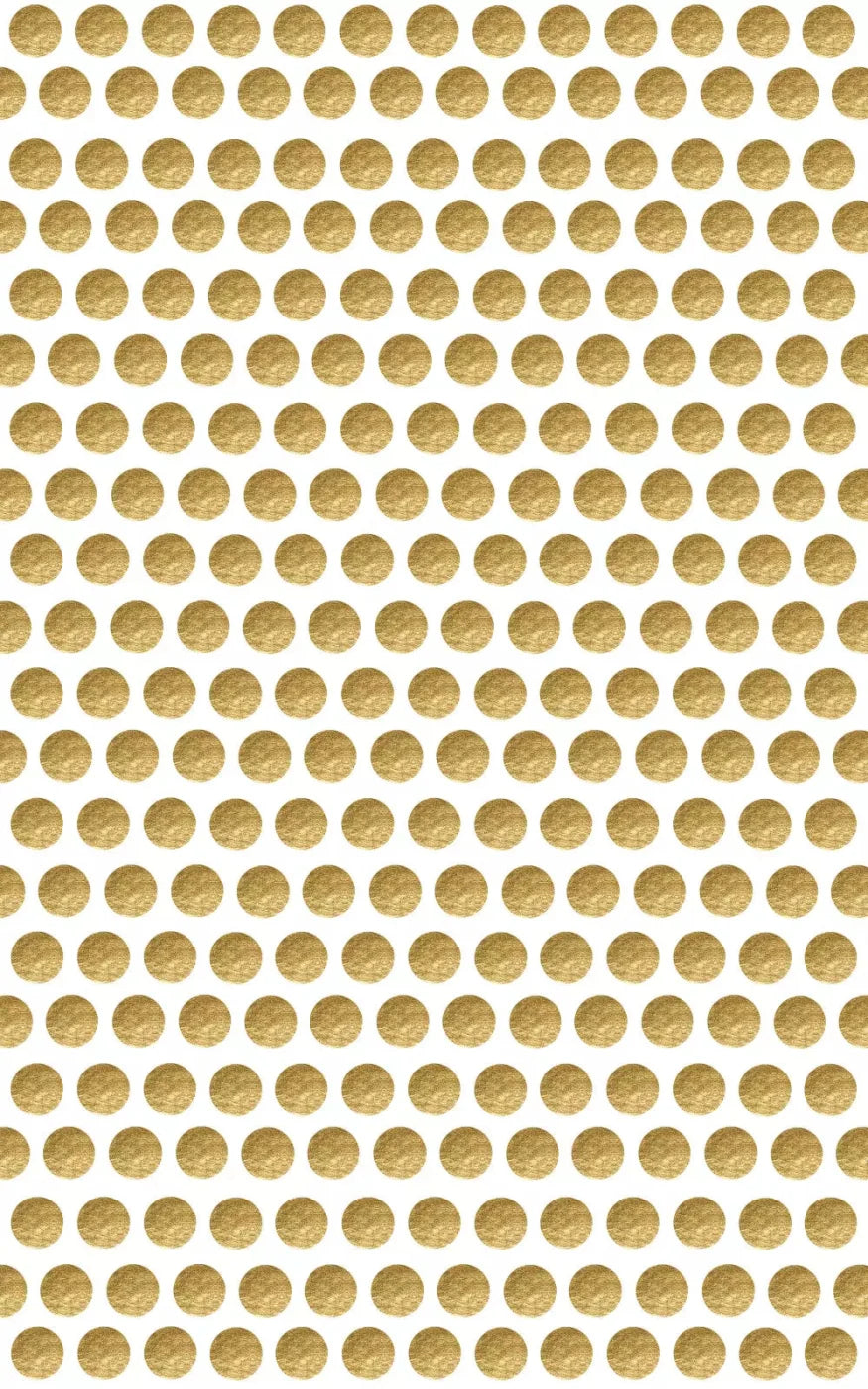 Golden Dots 9X14 Ultracloth ( 108 X 168 Inch ) Backdrop