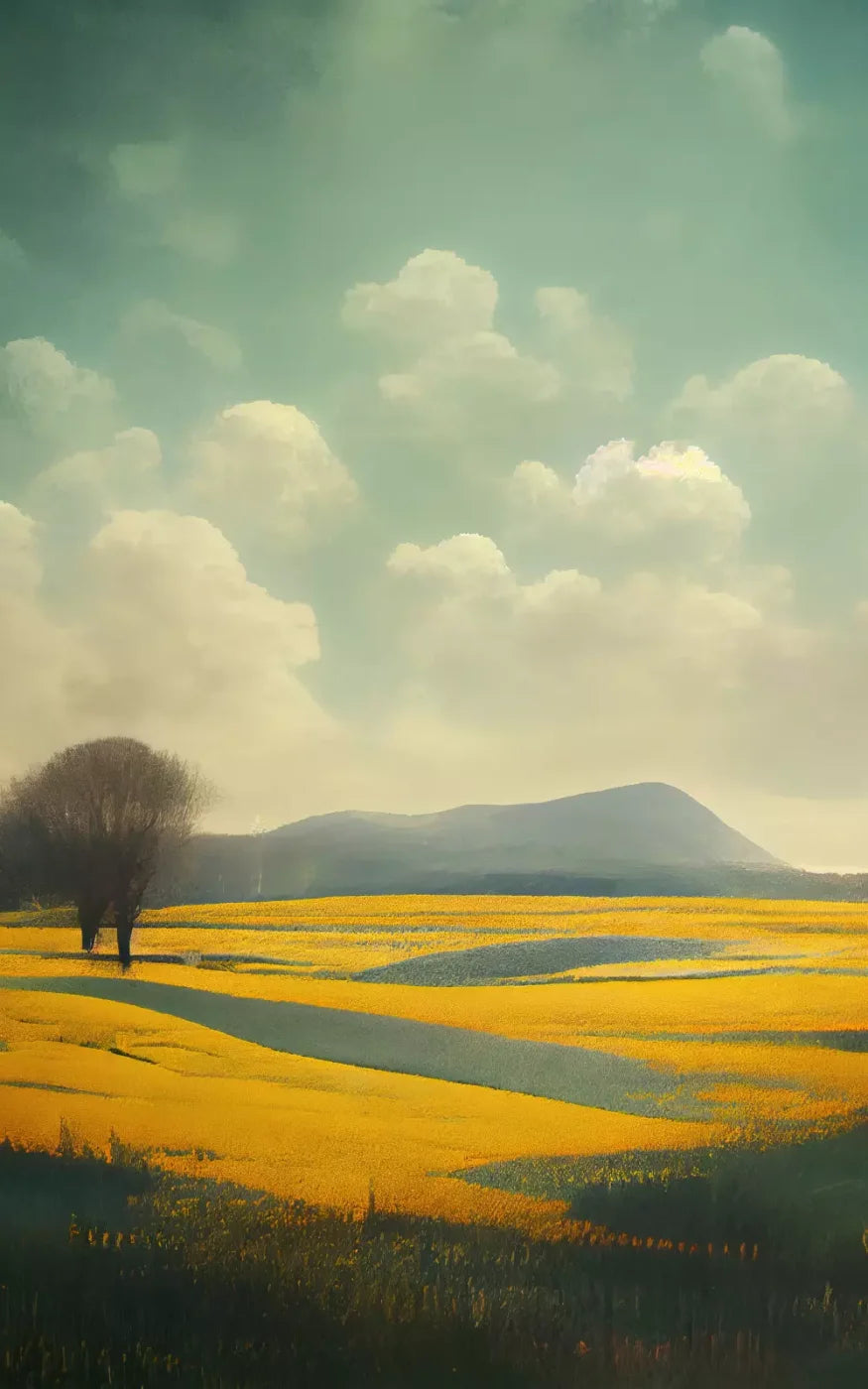 Golden Fields 9X14 Ultracloth ( 108 X 168 Inch ) Backdrop