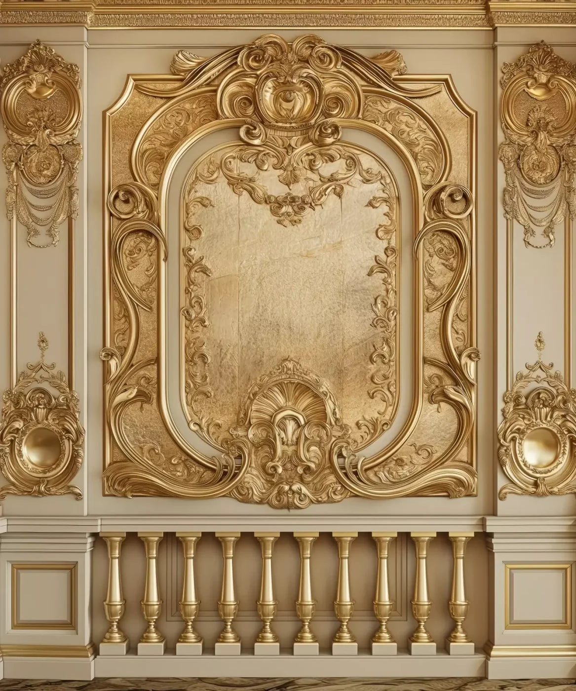 Gold Backdrop for Photography