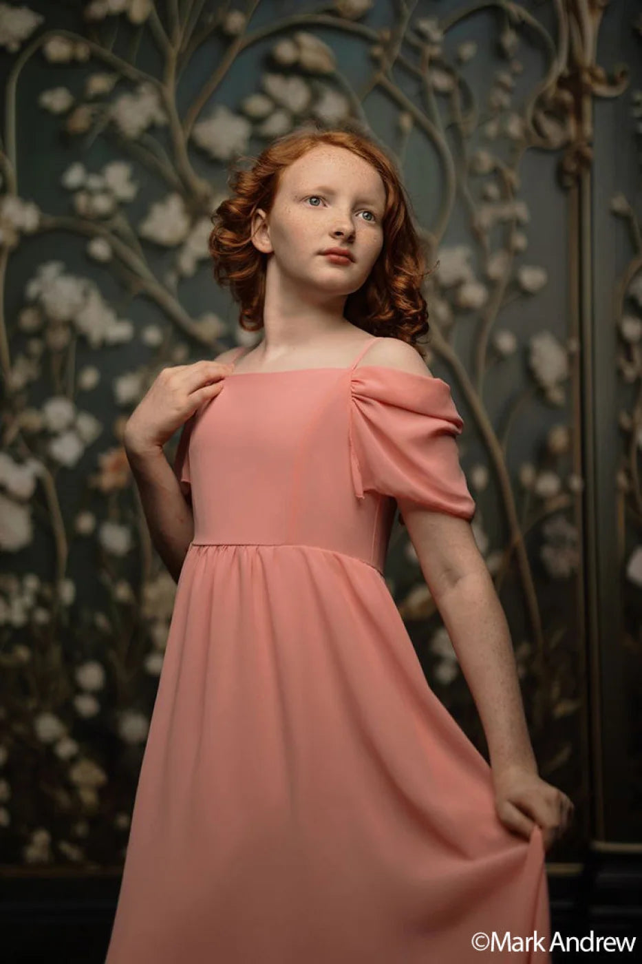 Golden Garden Wall Backdrop