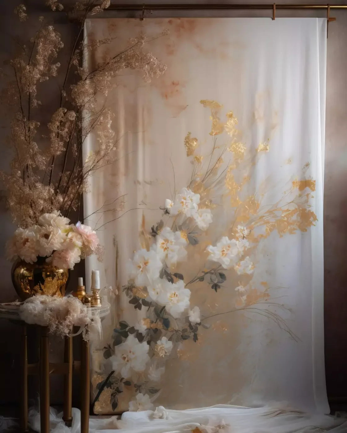 Golden Hour 8X10 Fleece ( 96 X 120 Inch ) Backdrop