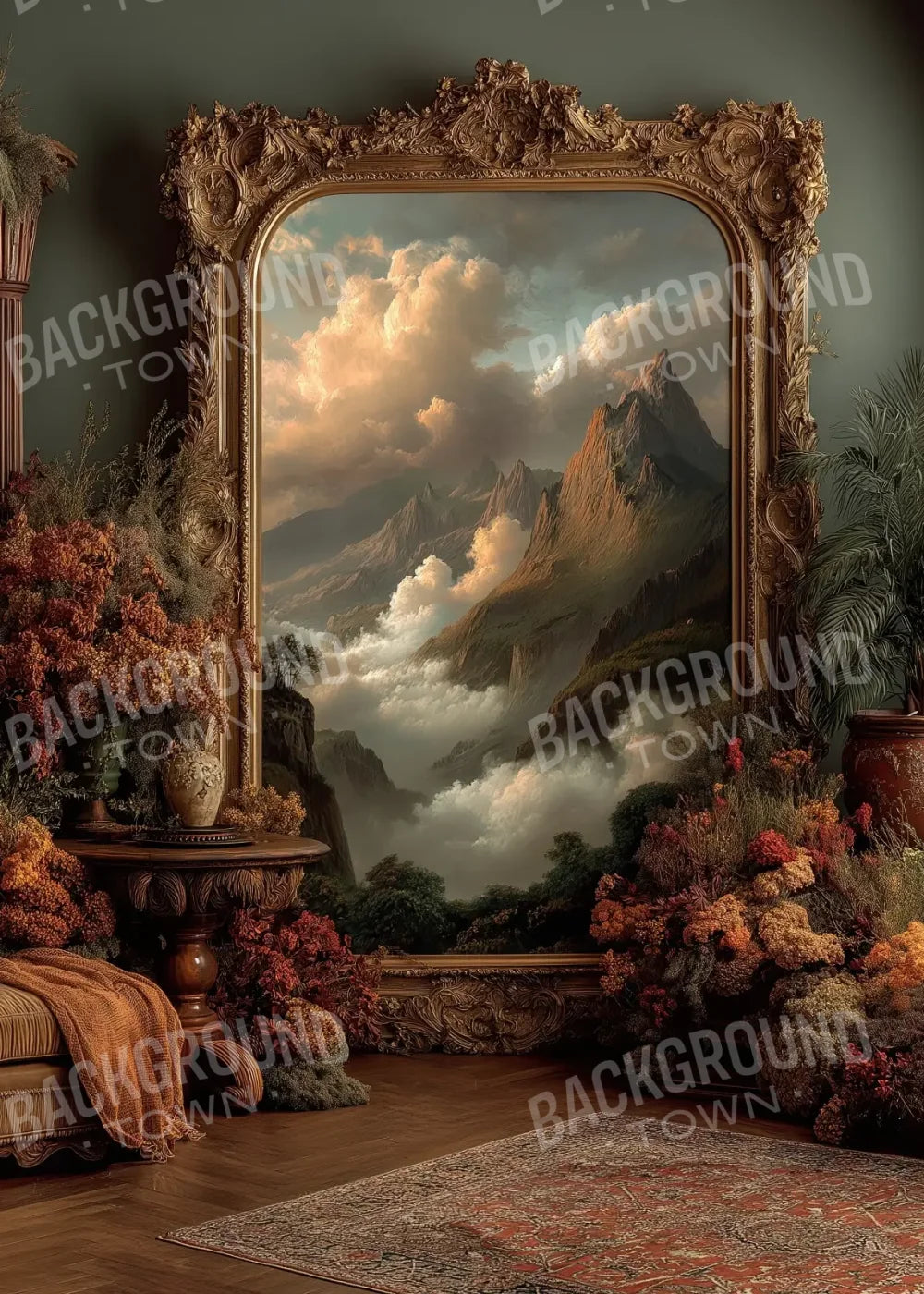 Golden Lite Room 5’x7’ UltraCloth (60 x 84 inch) Backdrop