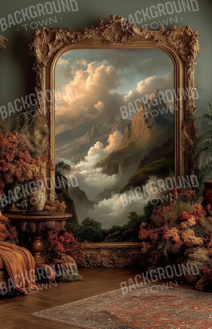 Golden Lite Room 9’x14’ UltraCloth (108 x 168 inch) Backdrop