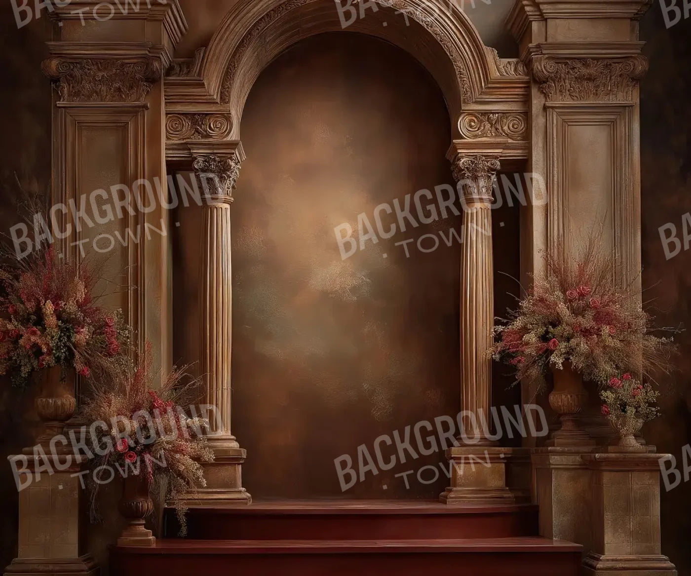 Golden Room 5’x4’2 Fleece (60 x 50 inch) Backdrop