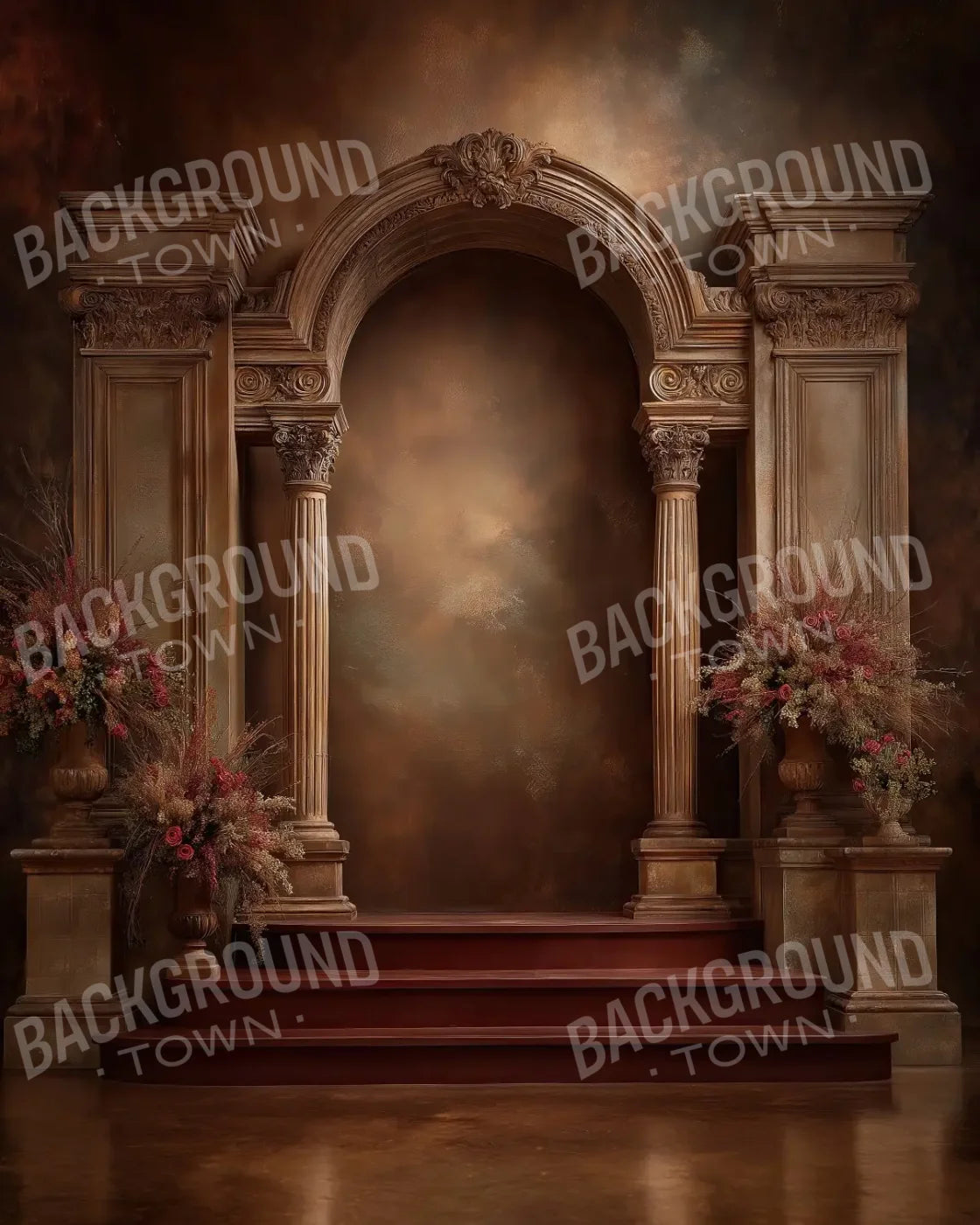 Golden Room 8’x10’ Fleece (96 x 120 inch) Backdrop