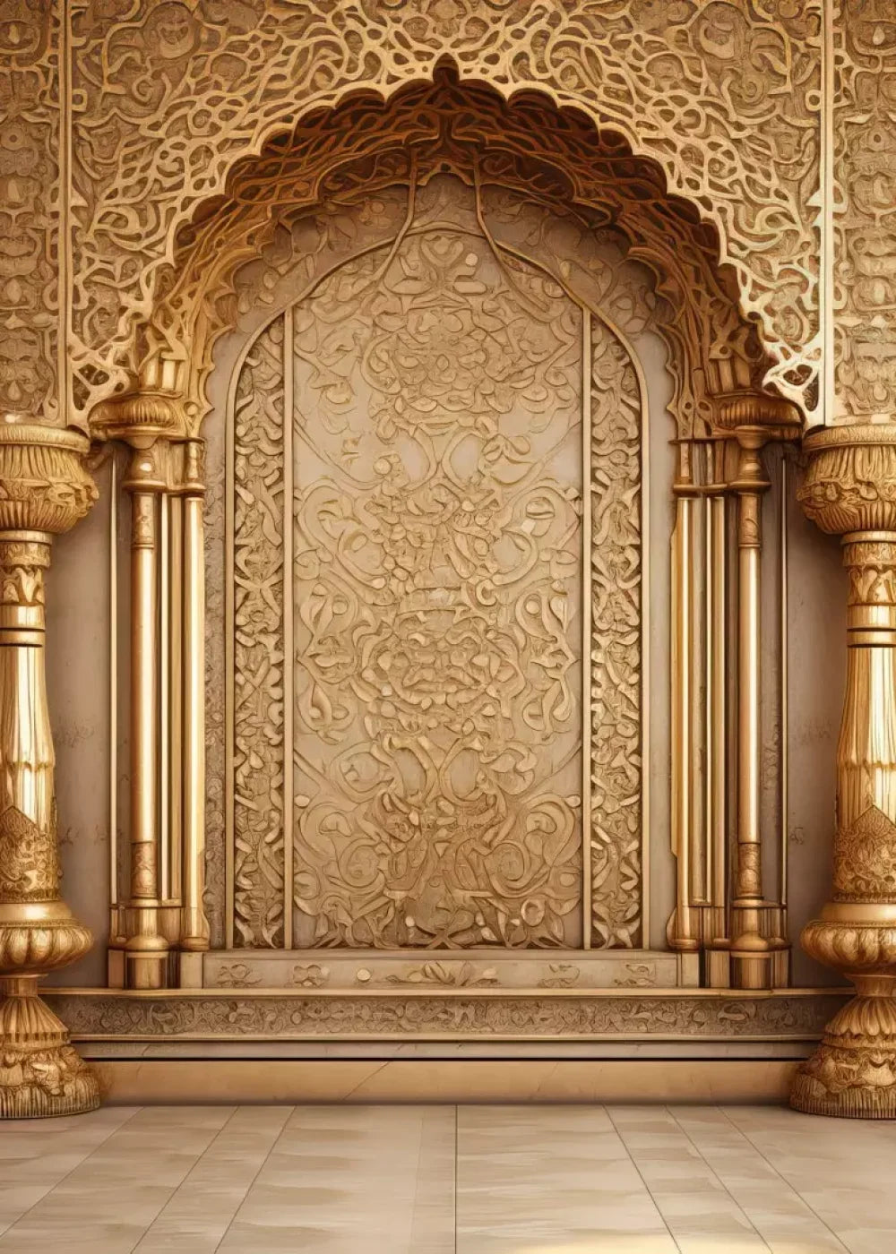 Golden Royal 5’X7’ Ultracloth (60 X 84 Inch) Backdrop