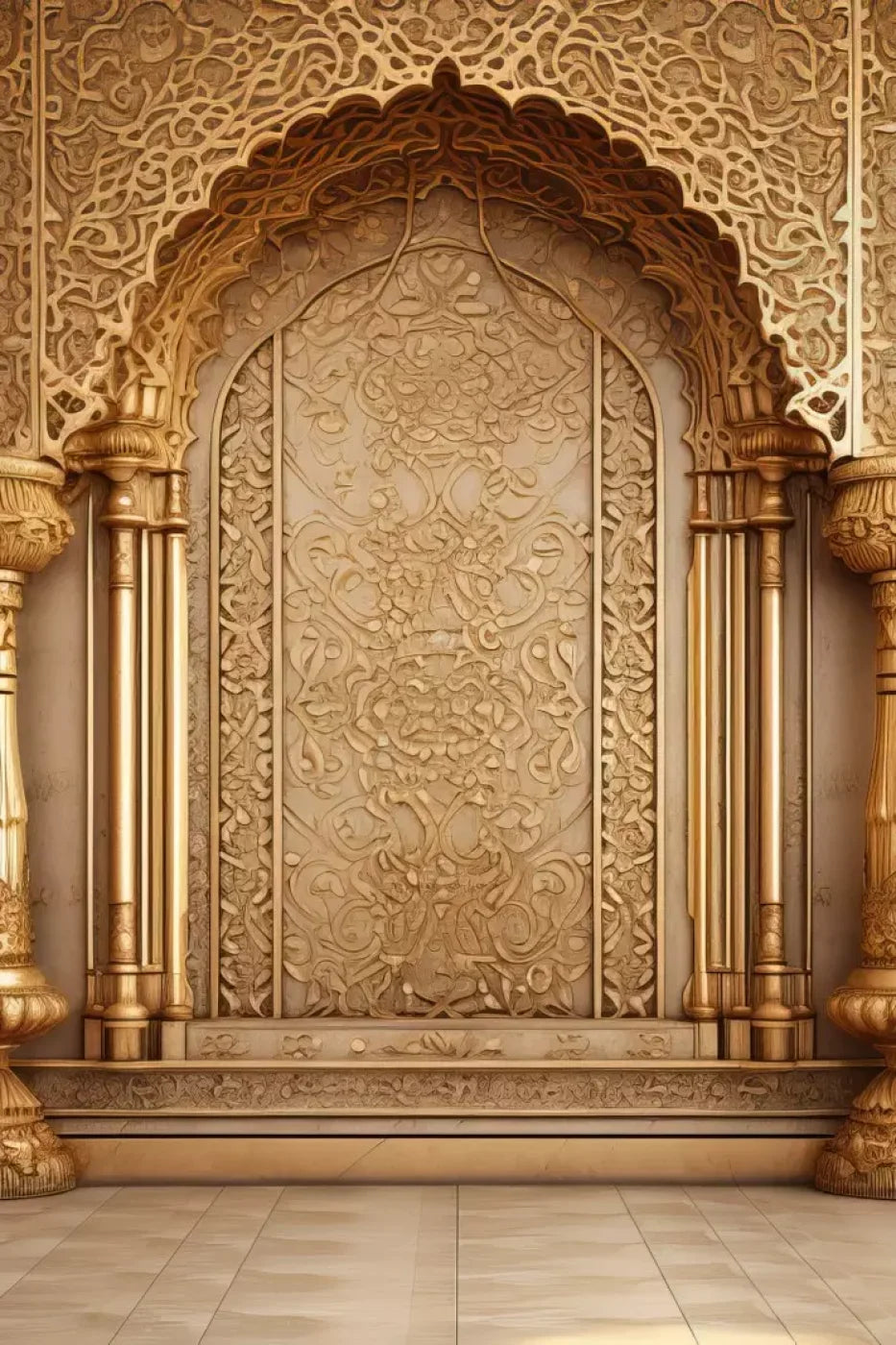 Golden Royal 8’X12’ Ultracloth (96 X 144 Inch) Backdrop