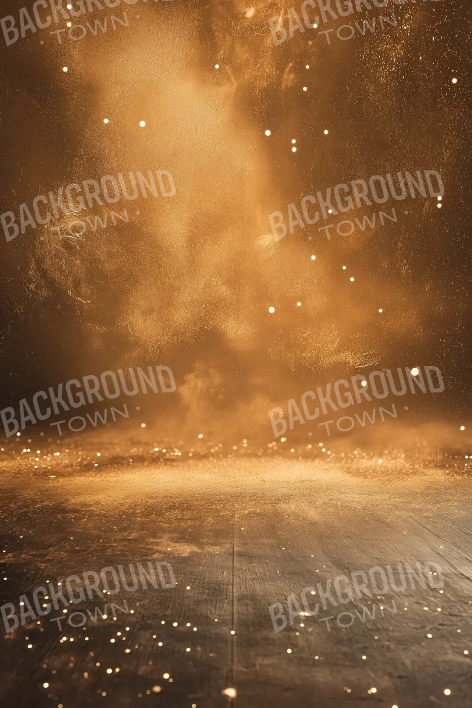 Golden Sparkle 8’x12’ UltraCloth (96 x 144 inch) Backdrop