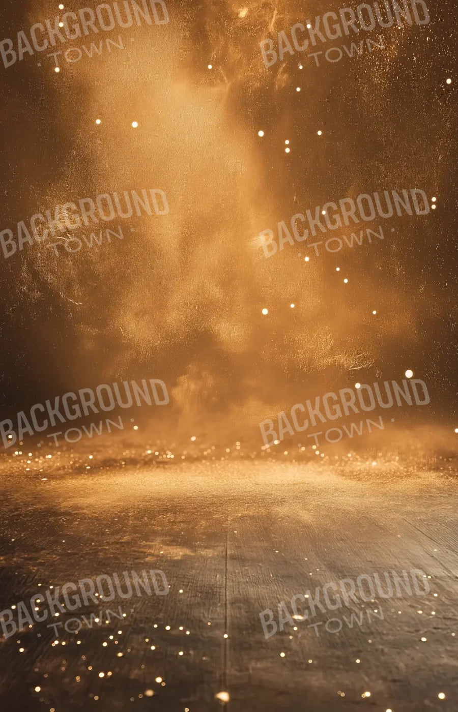 Golden Sparkle 9’x14’ UltraCloth (108 x 168 inch) Backdrop