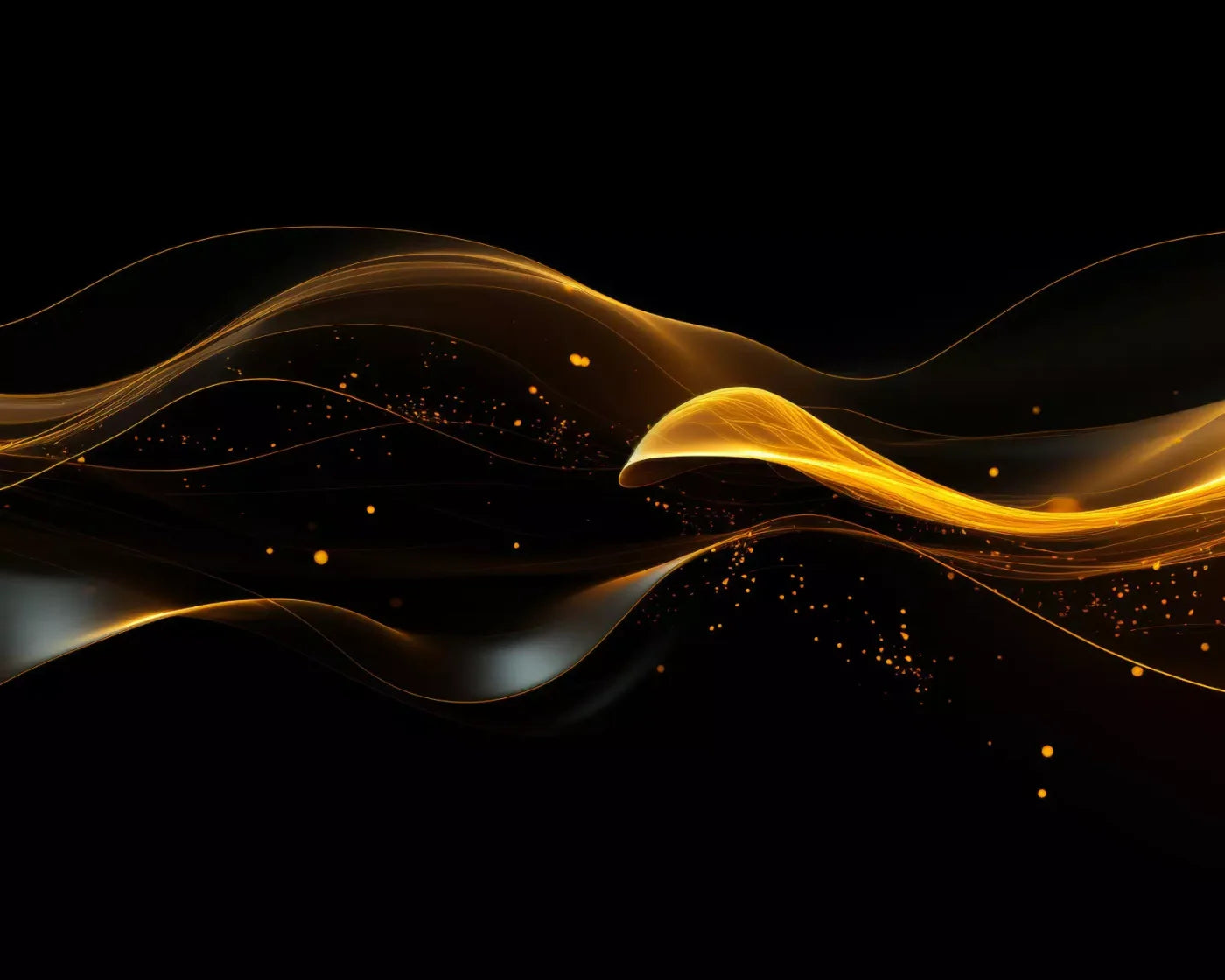Golden Waves 10’X8’ Fleece (120 X 96 Inch) Backdrop