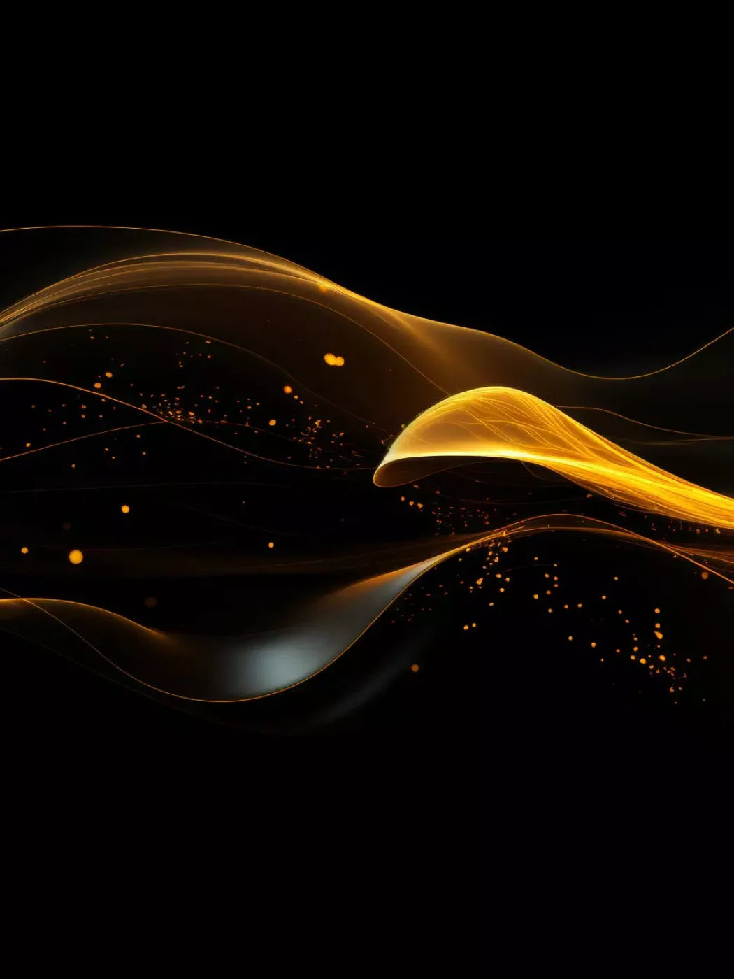 Golden Waves 6’X8’ Fleece (72 X 96 Inch) Backdrop