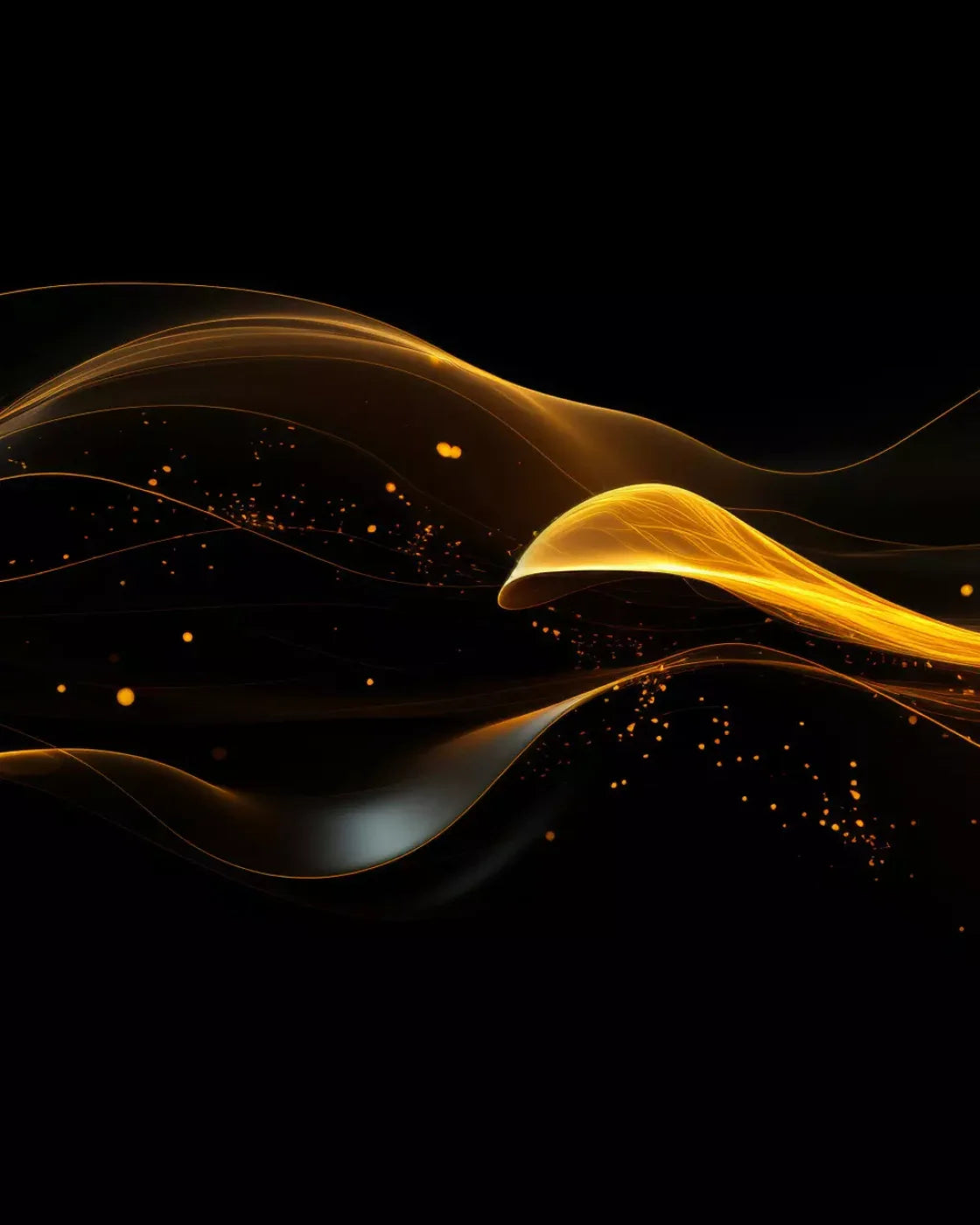 Golden Waves 8’X10’ Fleece (96 X 120 Inch) Backdrop