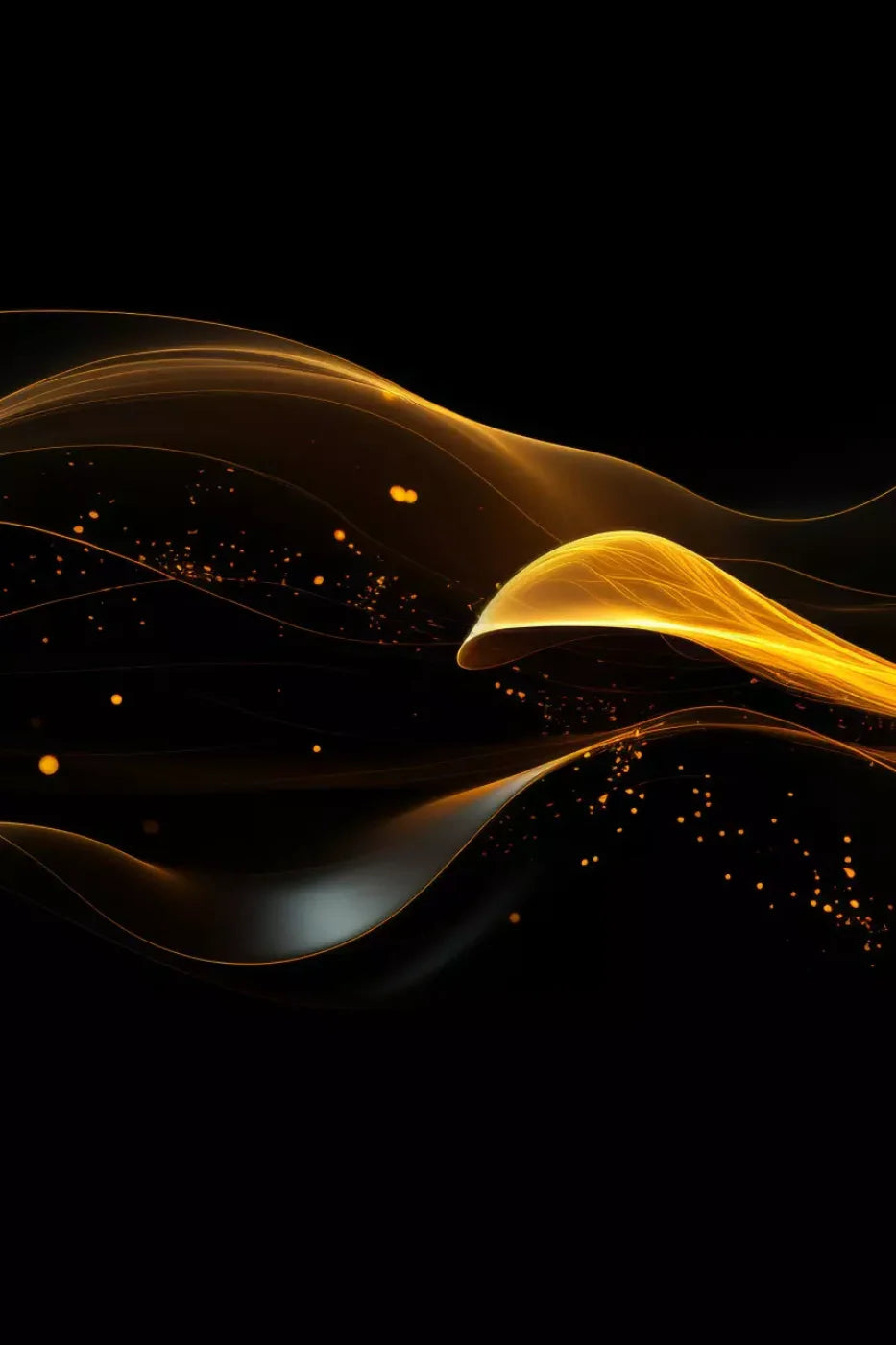 Golden Waves 8’X12’ Ultracloth (96 X 144 Inch) Backdrop