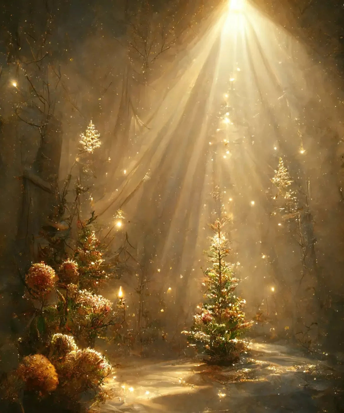 Golden Wonderland 10’X12’ Ultracloth (120 X 144 Inch) Backdrop