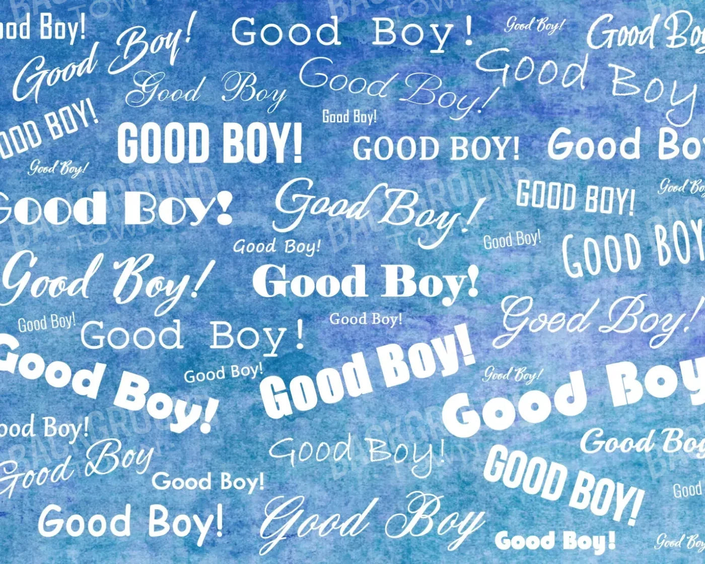 Good Boy! 10’x8’ Fleece (120 x 96 inch) Backdrop