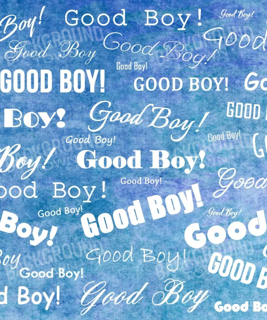 Blue Pet Backdrop for Photography