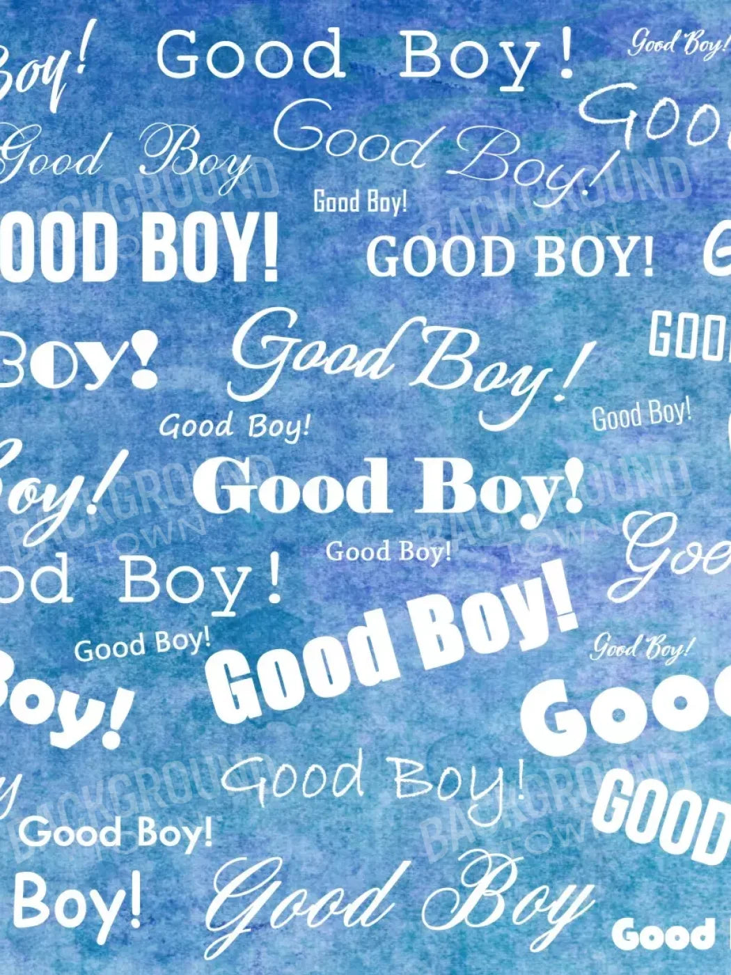 Good Boy! 6’x8’ Fleece (72 x 96 inch) Backdrop