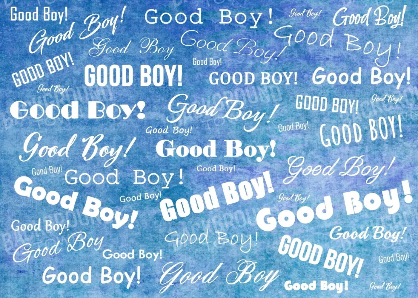 Good Boy! 7’x5’ UltraCloth (84 x 60 inch) Backdrop